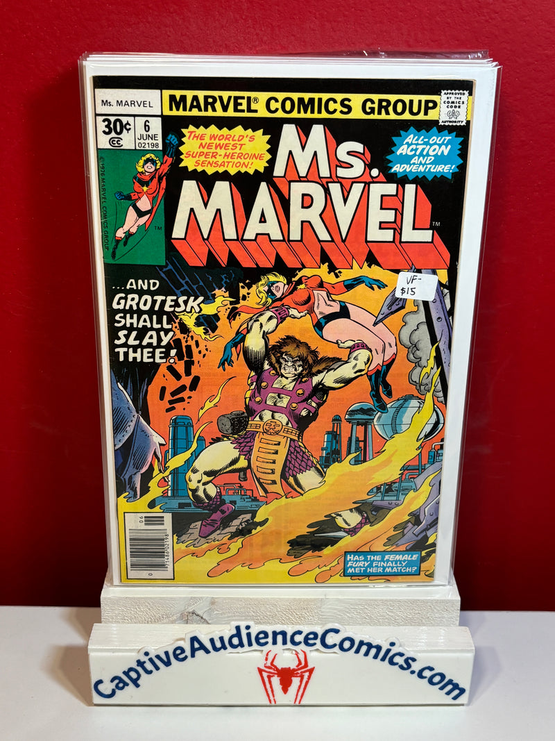 Ms. Marvel, Vol. 1 #6 - VF-