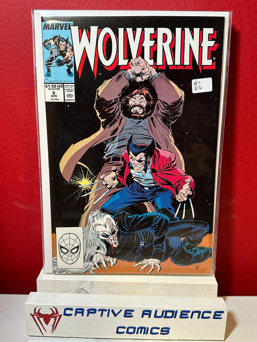 Wolverine, Vol. 2 #6 - VF+