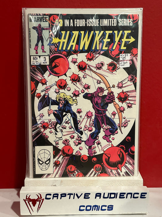 Hawkeye, Vol. 1 #3 - 1st Odd Ball - 1st Bomb Shell - VF+