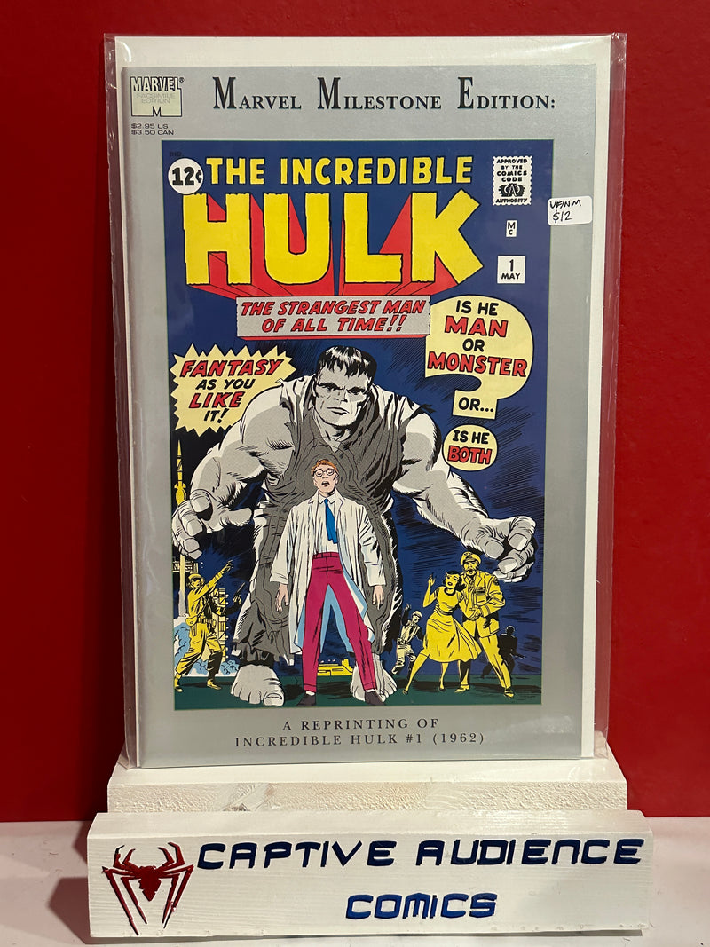 Marvel Milestone Editions #1 - Incredible Hulk #1 - VF/NM