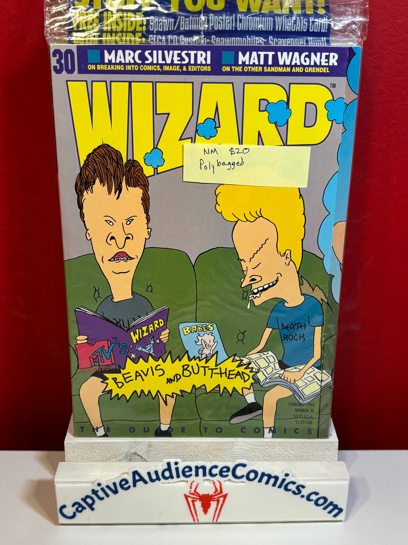 Wizard Magazine #30 - Polybagged - NM