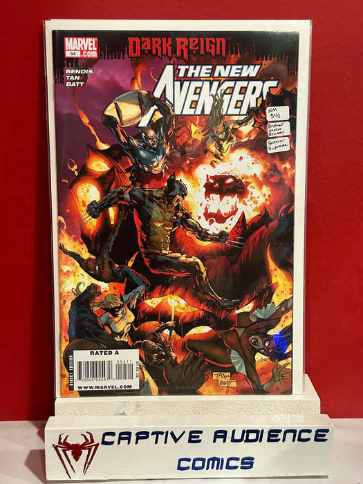 New Avengers, Vol. 1 #54 - Brother Voodoo Becomes Sorceror Supreme - NM