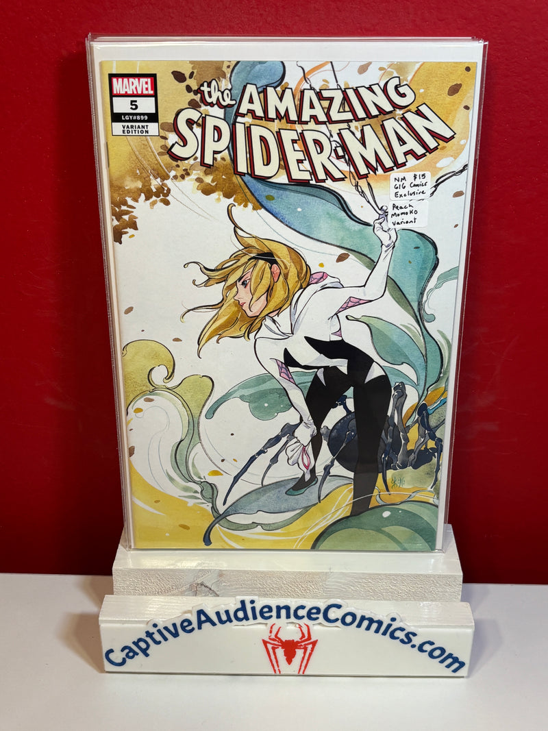Amazing Spider-Man, The Vol. 6 #5 - 616 Comics Exclusive - Peach Momoko Variant - NM