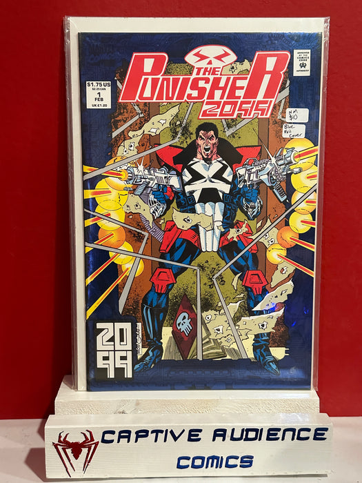 Punisher 2099, Vol. 1 #1 - Blue Foil Cover - NM