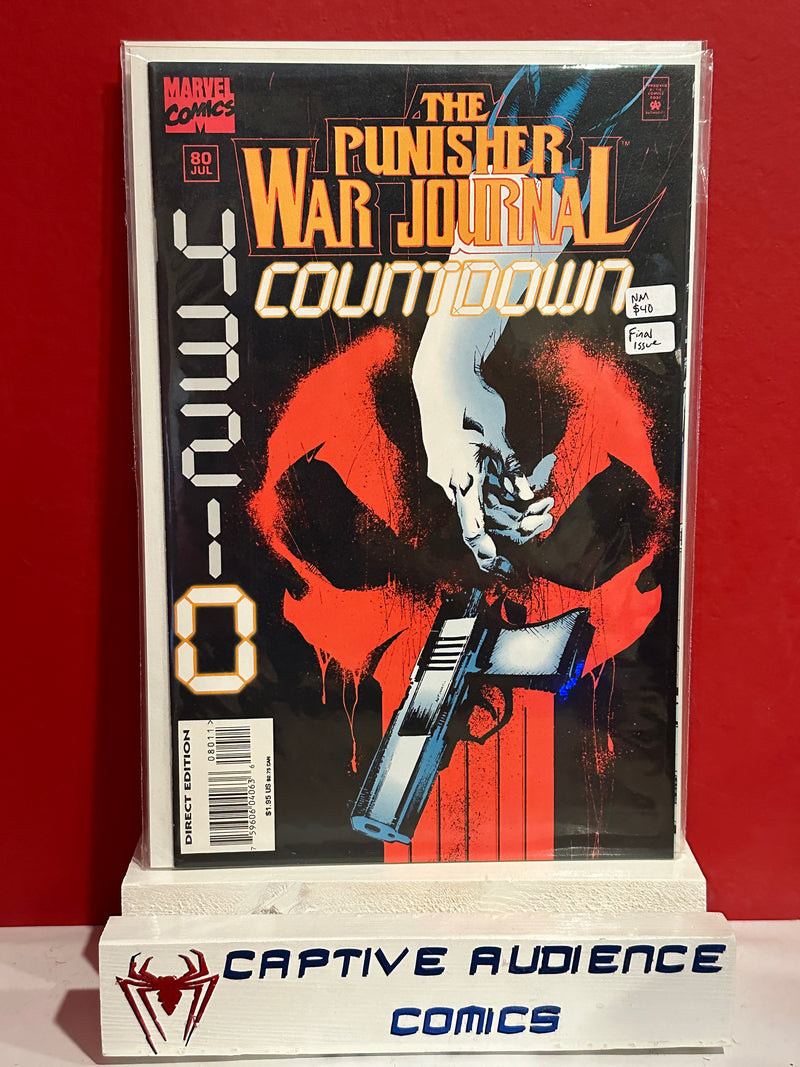 Punisher War Journal, Vol. 1 #80 - Final Issue - NM