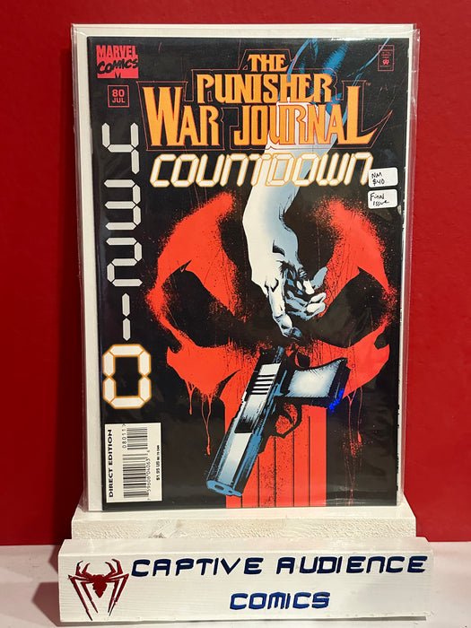 Punisher War Journal, Vol. 1 #80 - Final Issue - NM