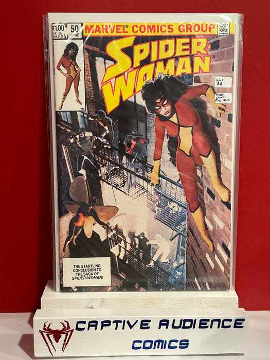 Spider-Woman, Vol. 1 #50 - Photo Cover Final Issue - FN+