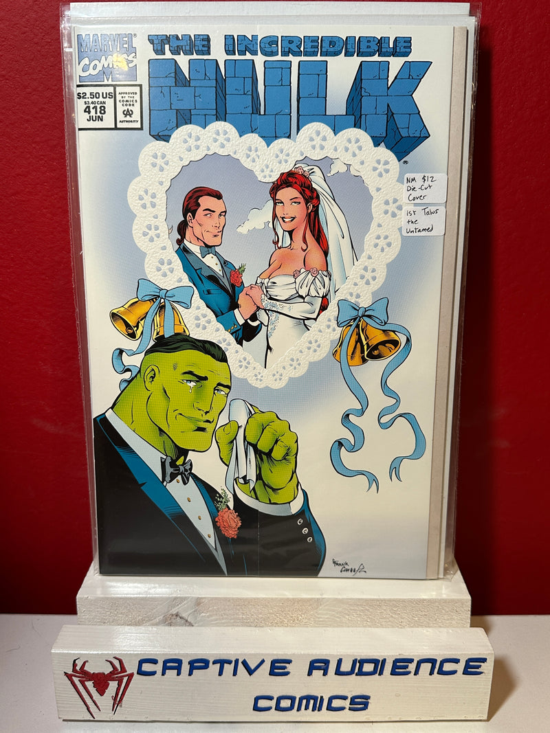 Incredible Hulk, The Vol. 1 #418 - Die-Cut Cover - 1st Talus the Untamed - NM