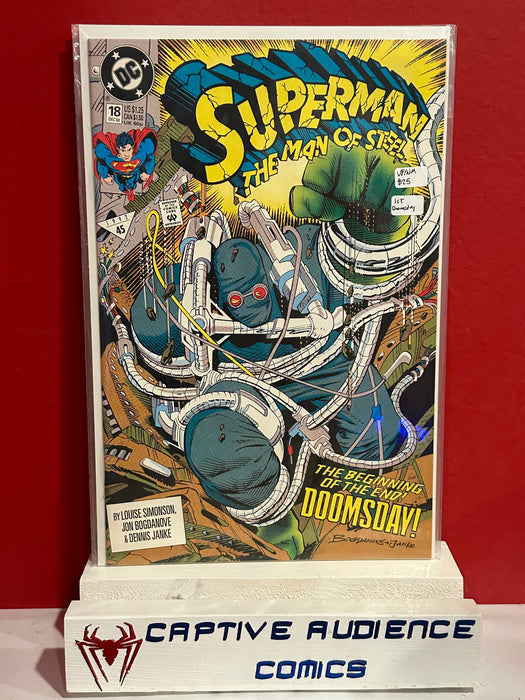 Superman: The Man of Steel #18 - 1st Doomsday - VF/NM