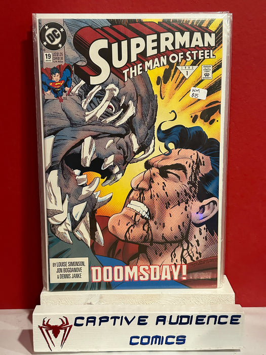 Superman: The Man of Steel #19 - NM