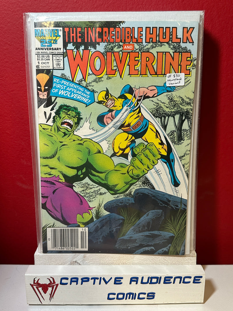 Incredible Hulk and Wolverine, The #1 - Newsstand Variant - VF