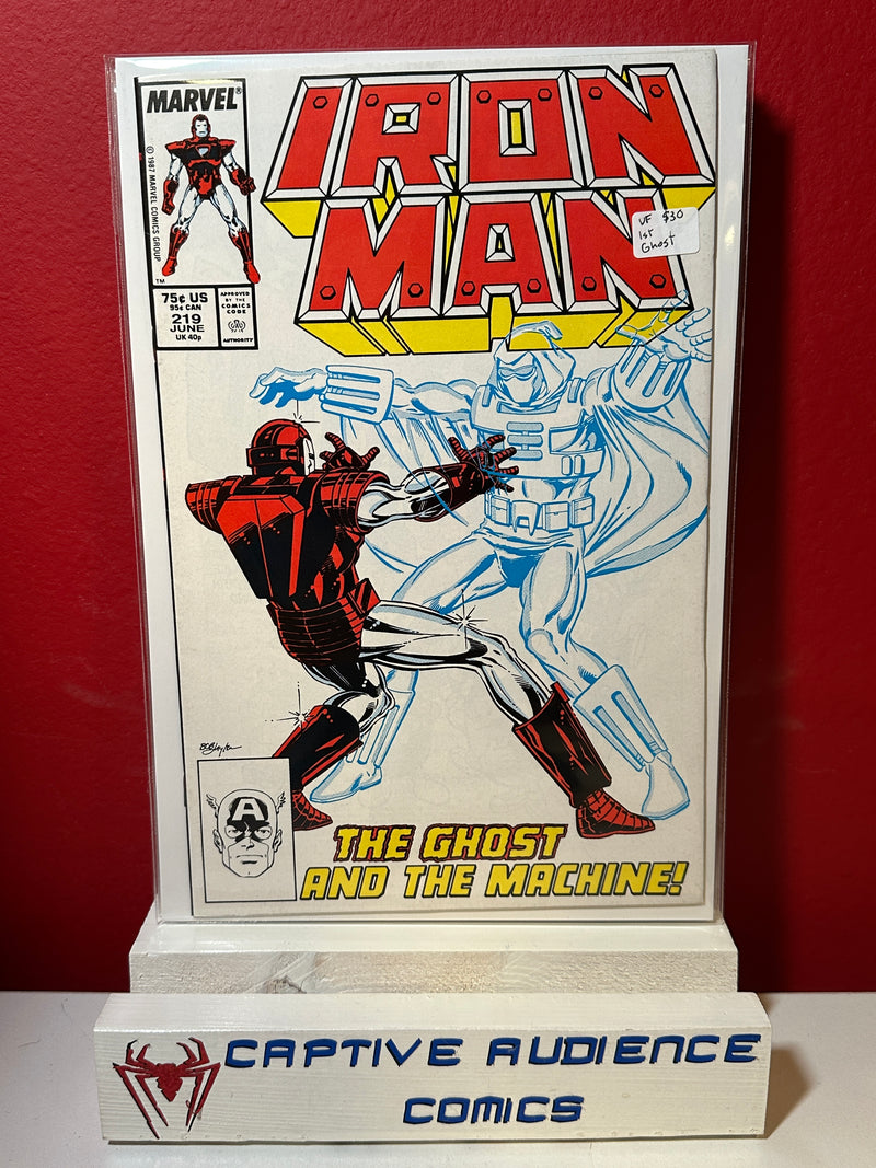 Iron Man, Vol. 1 #219 - 1st Ghost - VF