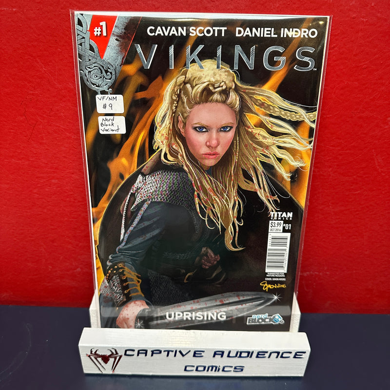 Vikings: Uprising #1 - Nerd Block Variant - VF/NM