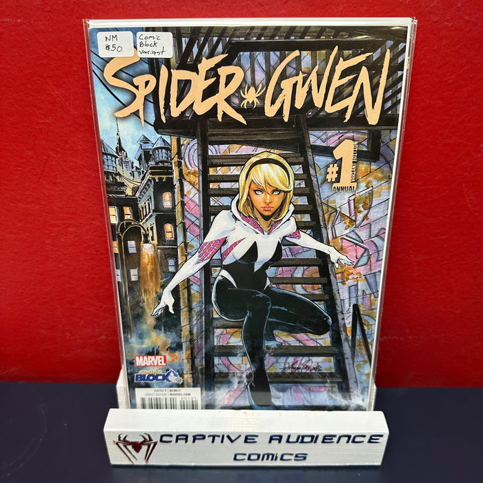 Spider-Gwen, Vol. 2 Annual #1 - Comic Block Variant - NM