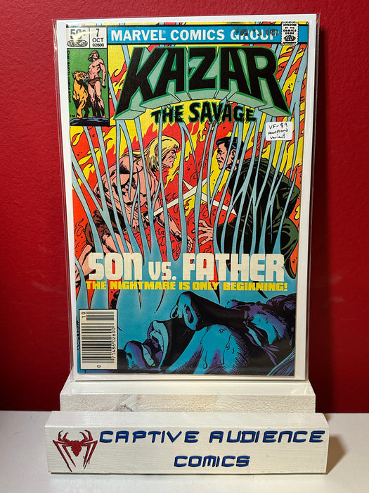 Ka-Zar, Vol. 3 #7 - Newsstand Variant - VF-