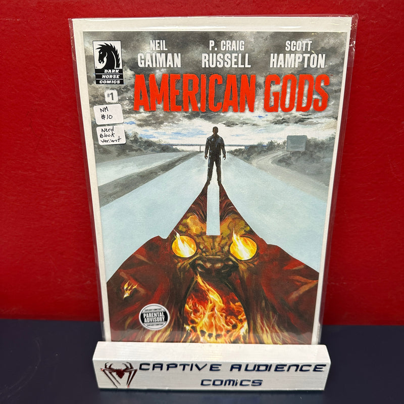 American Gods: Shadows #1 - Nerd Block Variant - NM