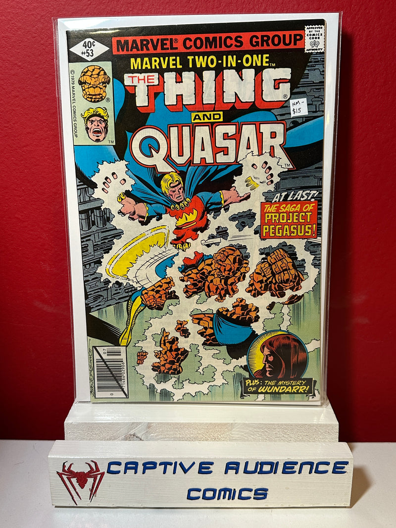 Marvel Two-In-One #53 - NM-