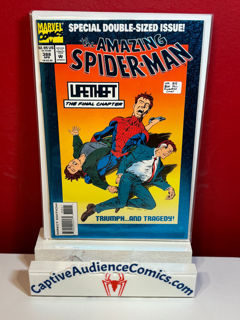 Amazing Spider-Man, The Vol. 1 #388 - Blue Foil Embossed Cover - NM