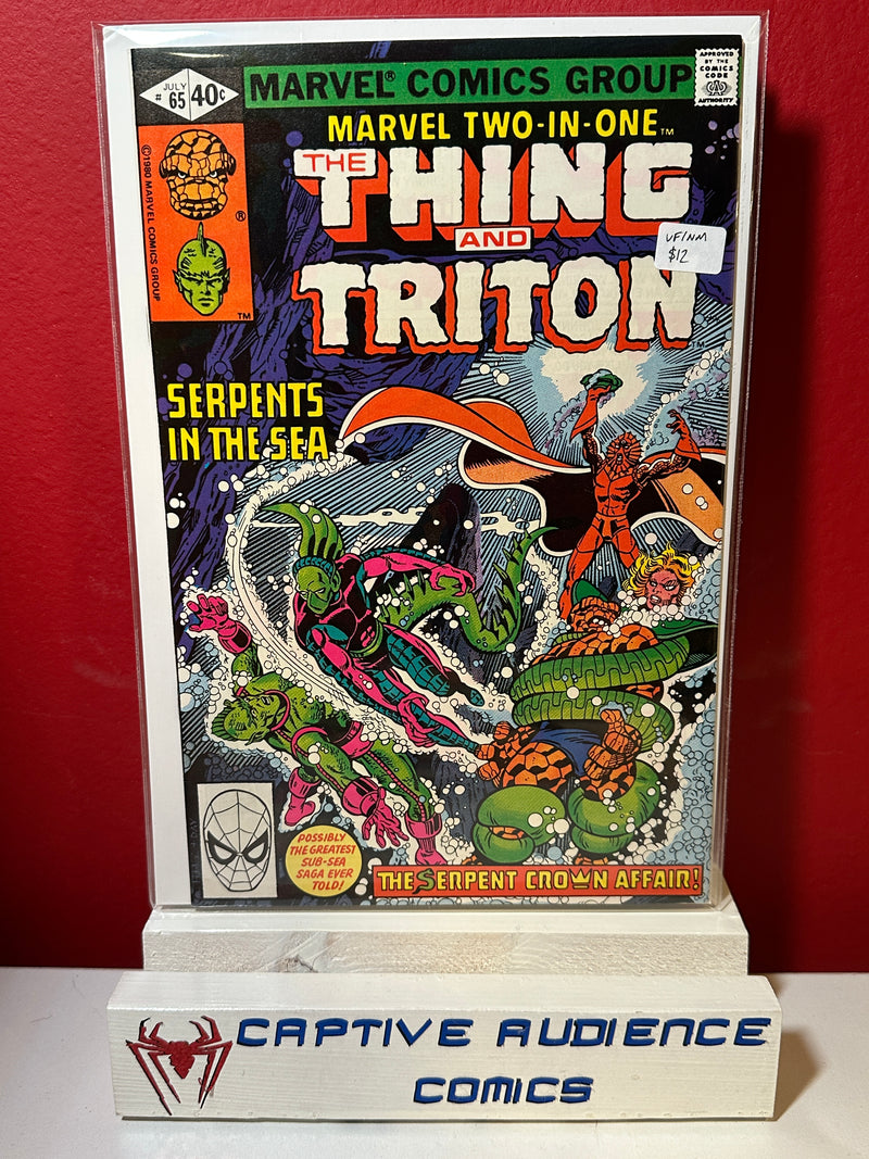 Marvel Two-In-One #65 - VF/NM