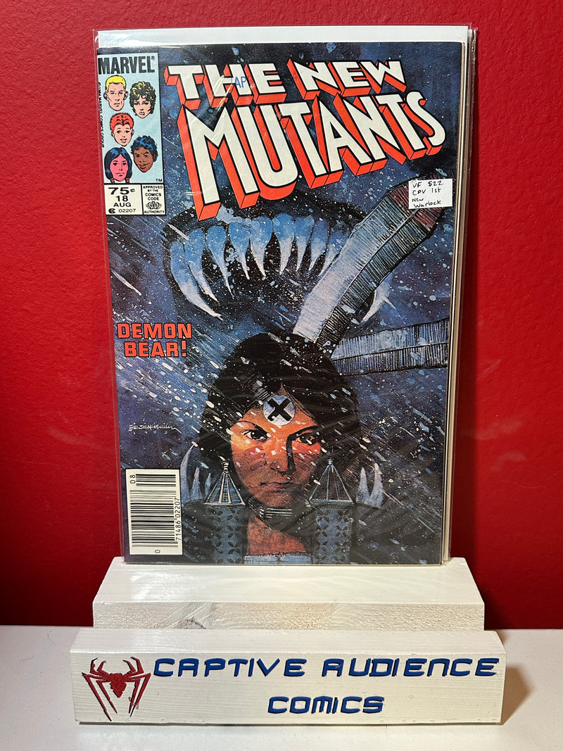 New Mutants, Vol. 1 #18 - CPV - 1st New Warlock - VF