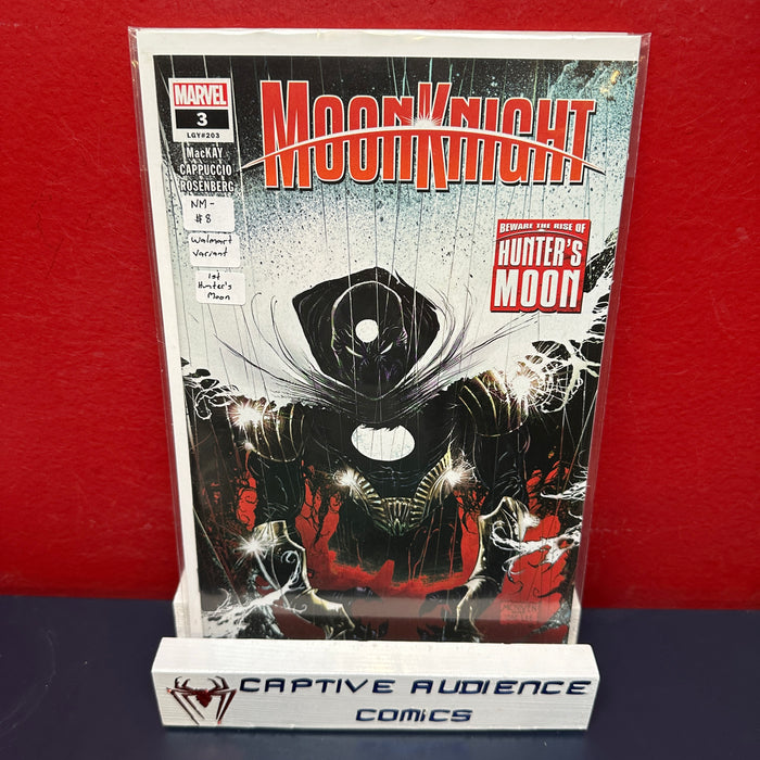 Moon Knight, Vol. 9 #3 - Walmart Variant - 1st Hunters Moon - NM-