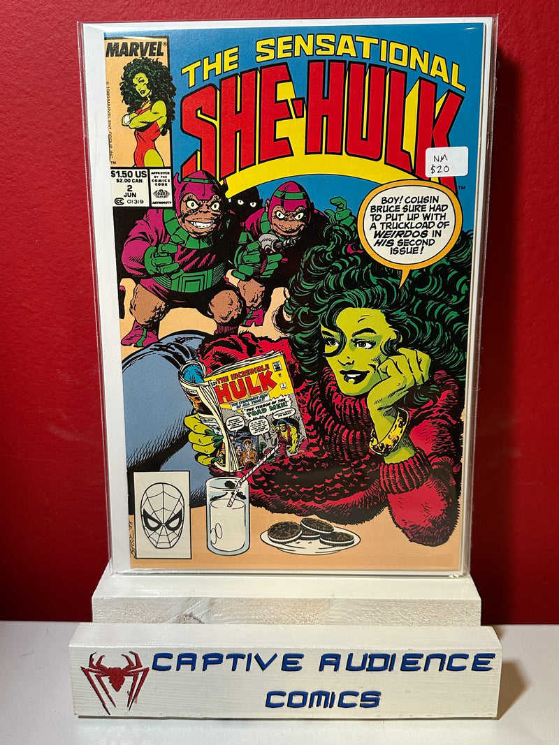 Sensational She-Hulk, The Vol. 1 #2 - NM