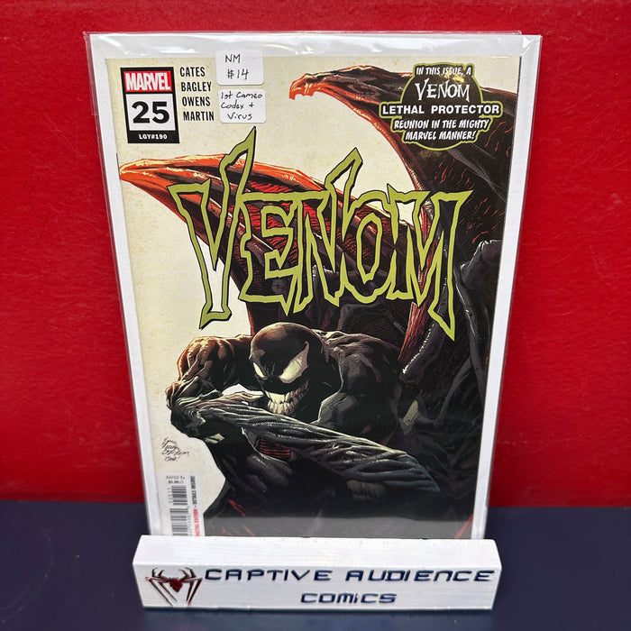 Venom, Vol. 4 #25 - 1st Cameo Codex + Virus - NM