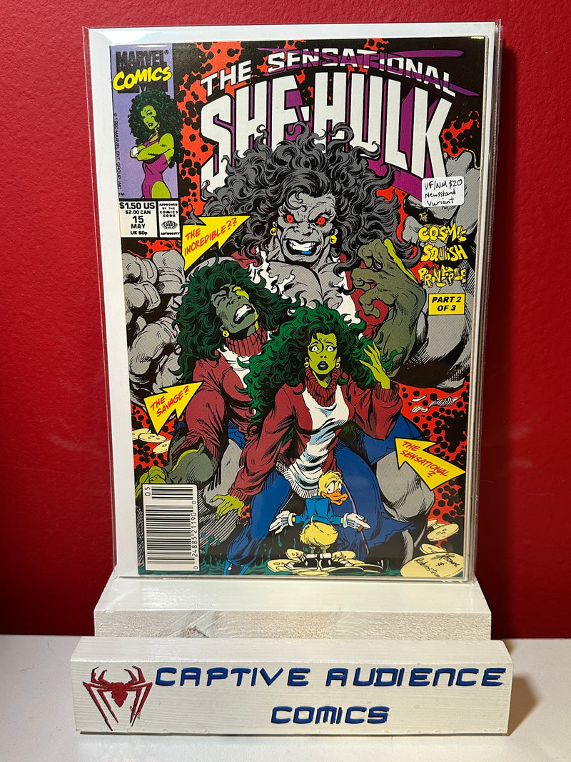 Sensational She-Hulk, The Vol. 1 #15 - Newsstand Variant - VF/NM