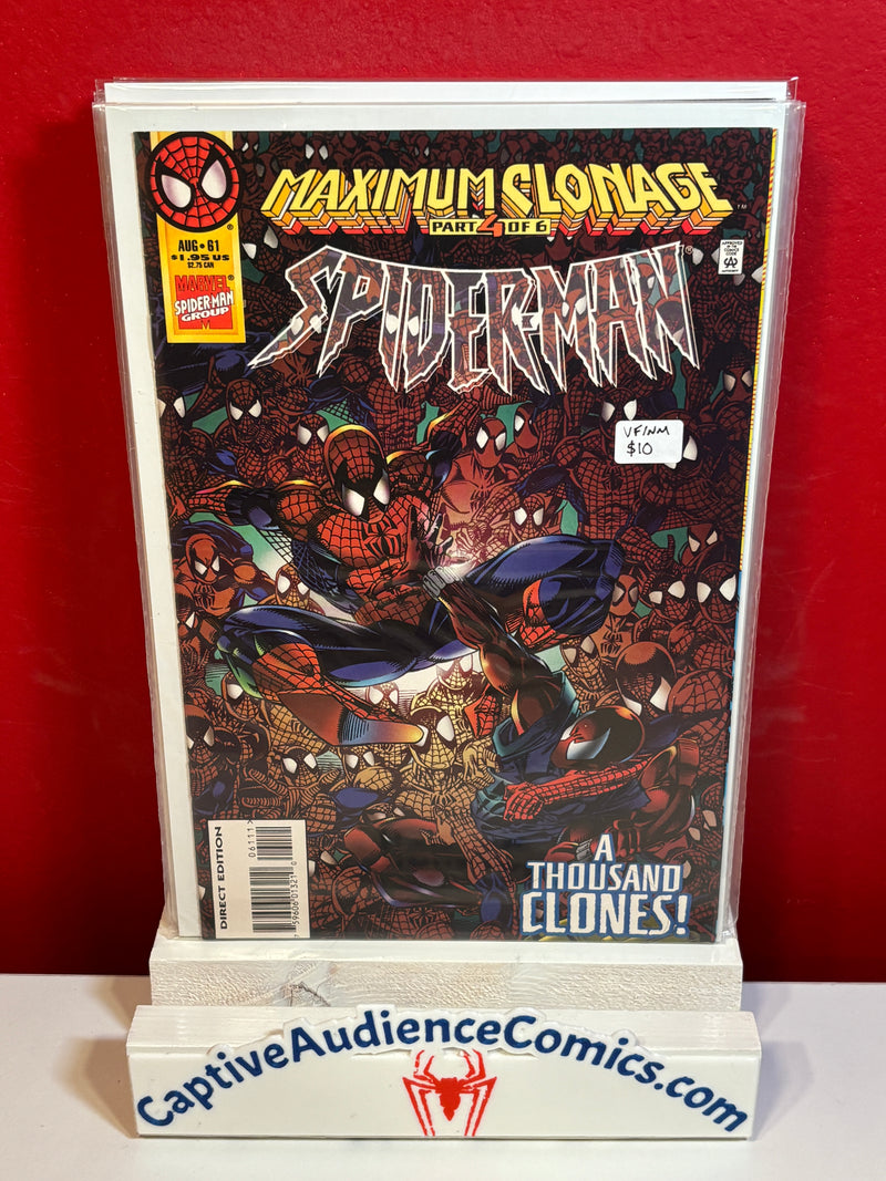 Spider-Man, Vol. 1 #61 - VF/NM