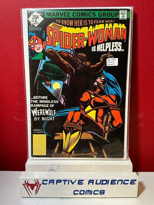 Spider-Woman, Vol. 1 #6 - Whitman Variant - VG+