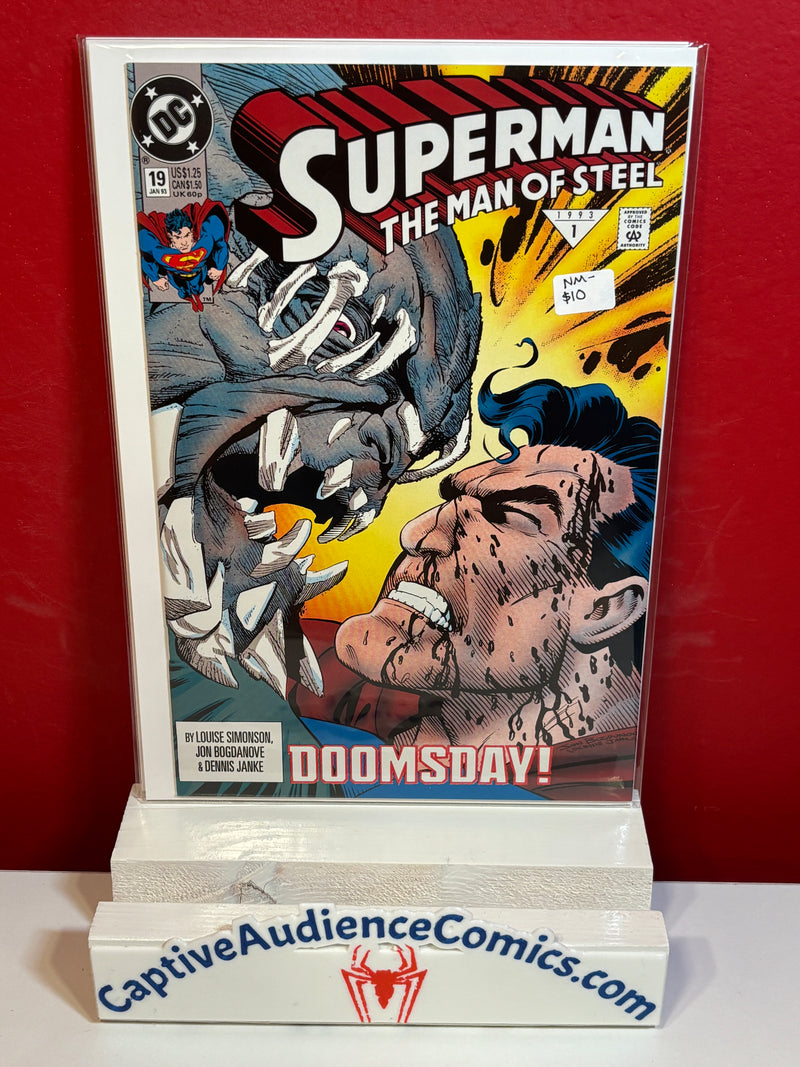 Superman: The Man of Steel #19 - NM-