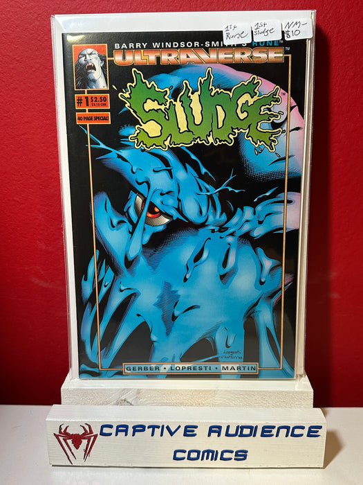 Sludge #1 - 1st Rune - 1st Sludge - NM-