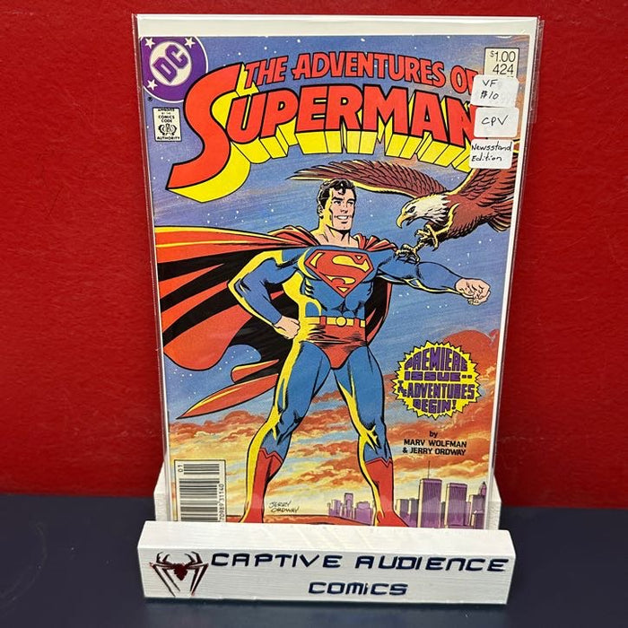 Adventures of Superman, The #424 - CPV Premiere Issue 1st Sam Lane - VF