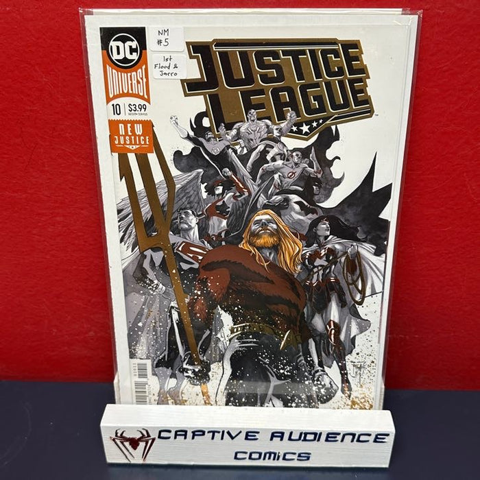 Justice League, Vol. 3 #10 - Foil Cover 1st Jarro 1st The Flood - NM