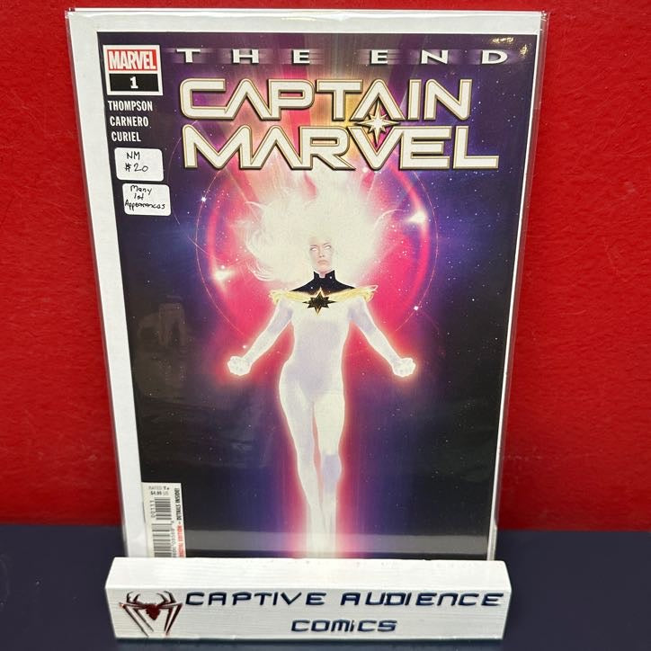 Captain Marvel: The End #1 - Many 1st Appearances - NM