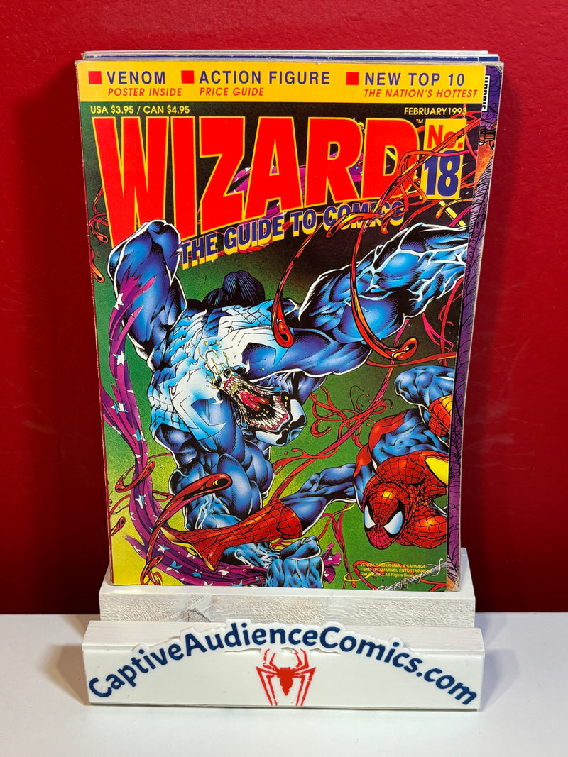 Wizard: The Magazine of Comics, Entertainment and Pop Culture #18 - FN