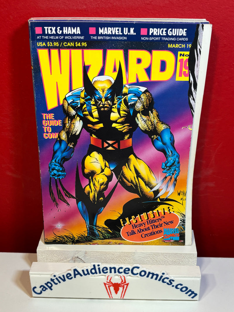 Wizard: The Magazine of Comics, Entertainment and Pop Culture #19 - FN