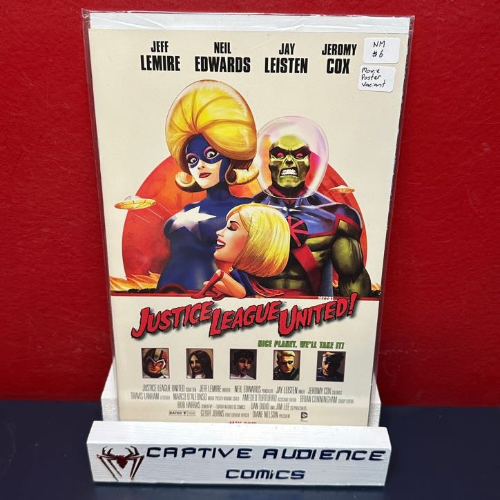 Justice League United #10 - Movie Poster Variant - NM