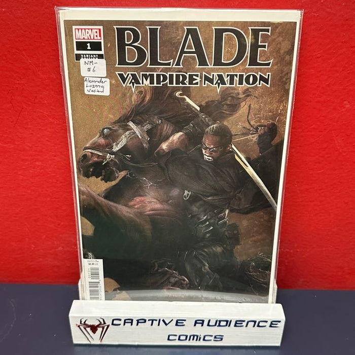 Blade: Vampire Nation #1 - Alexandr Lozano Variant - NM-