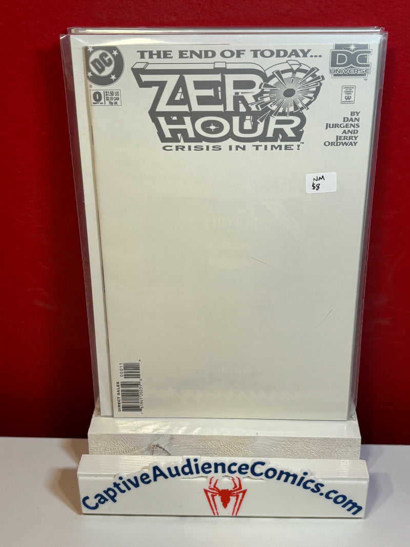 Zero Hour: Crisis in Time #0 - NM