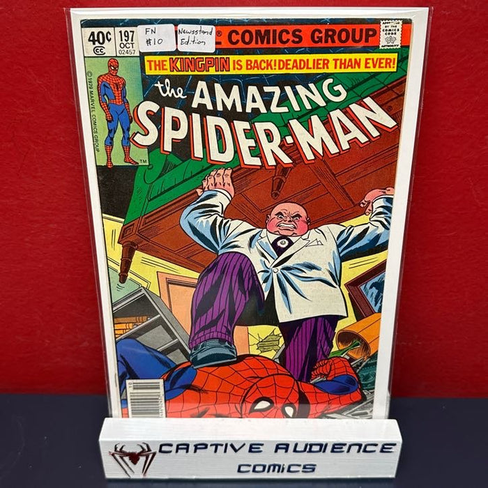 Amazing Spider-MAn, The Vol. 1 #197 - Newsstand Variant - FN