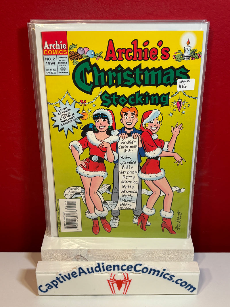Archie's Christmas Stocking #2 - VF/NM
