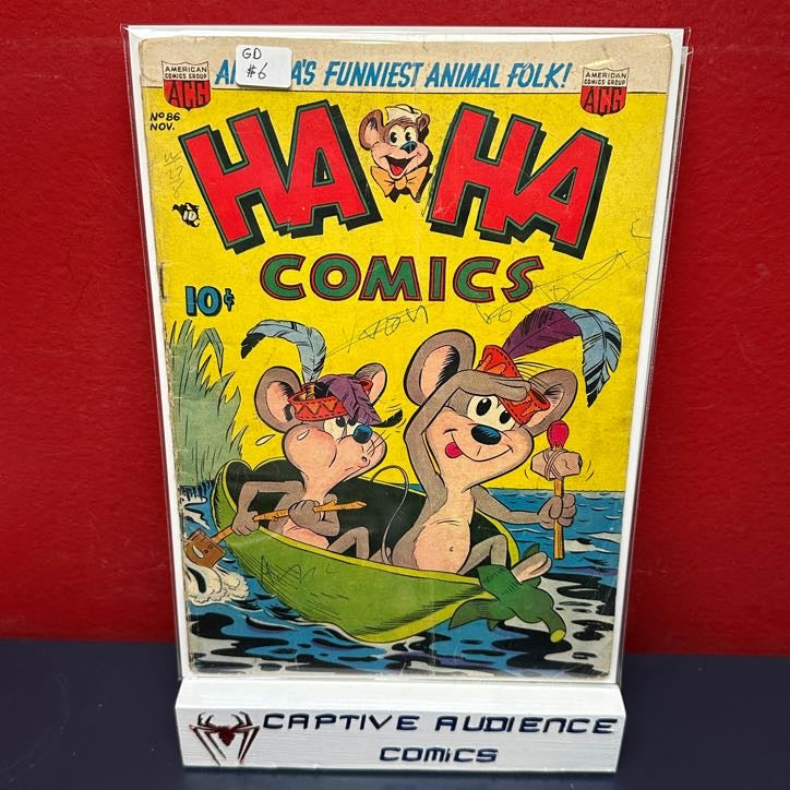 Ha Ha Comics #86 - GD