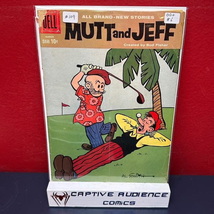Mutt and Jeff #109 - GD+