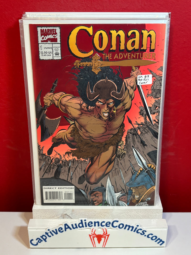 Conan the Adventurer #1 - Red Foil Cover - NM