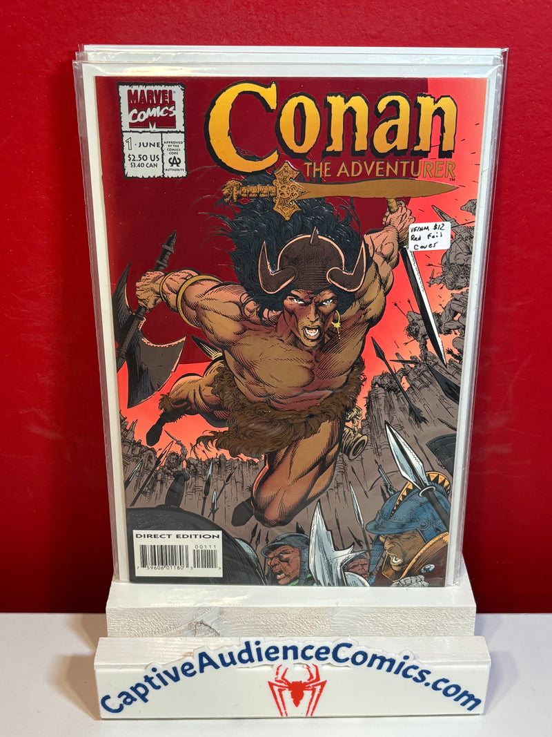 Conan the Adventurer #1 - Red Foil Cover - VF/NM