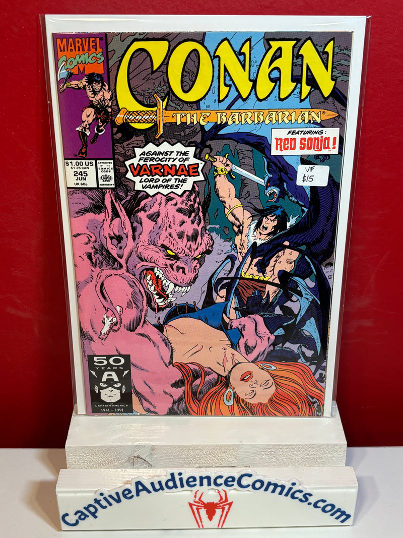 Conan the Barbarian, Vol. 1 #245 - VF