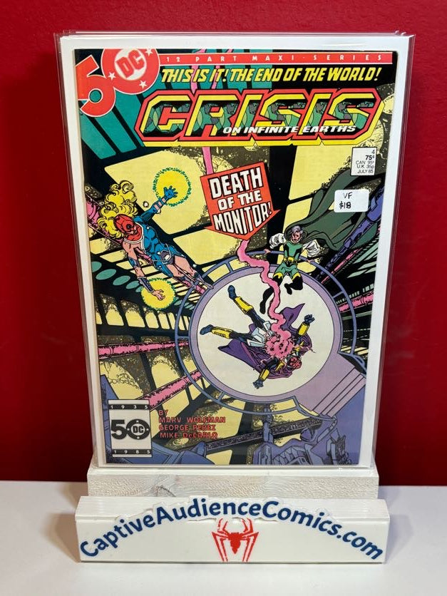 Crisis on Infinite Earths #4 - VF