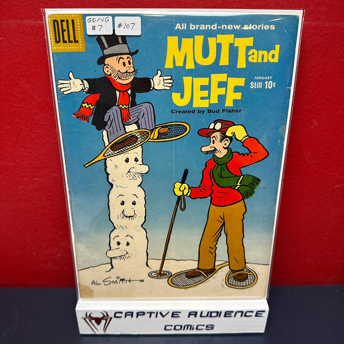 Mutt and Jeff #107 - GD/VG