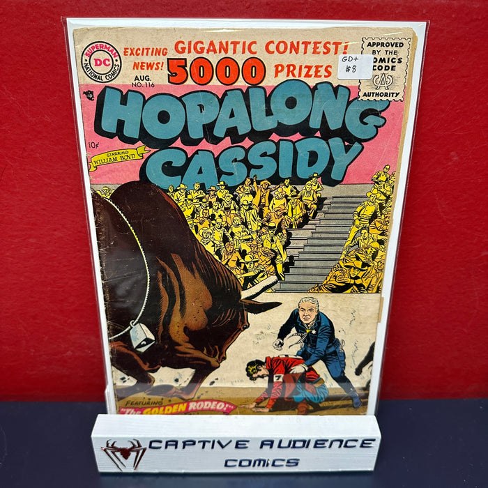 Hopalong Cassidy #116 - GD+